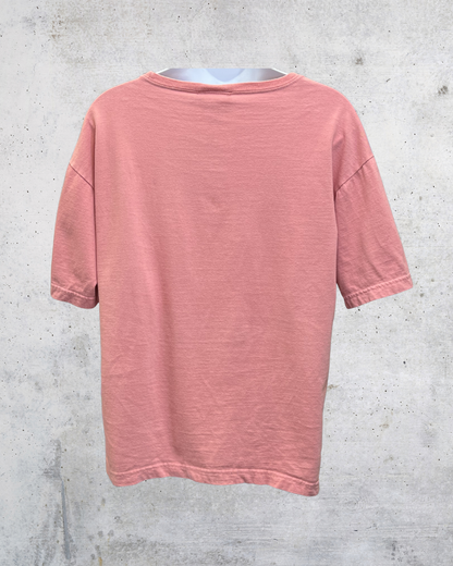 Top Stitch by Morning Sun Pink Heart Tee - Large
