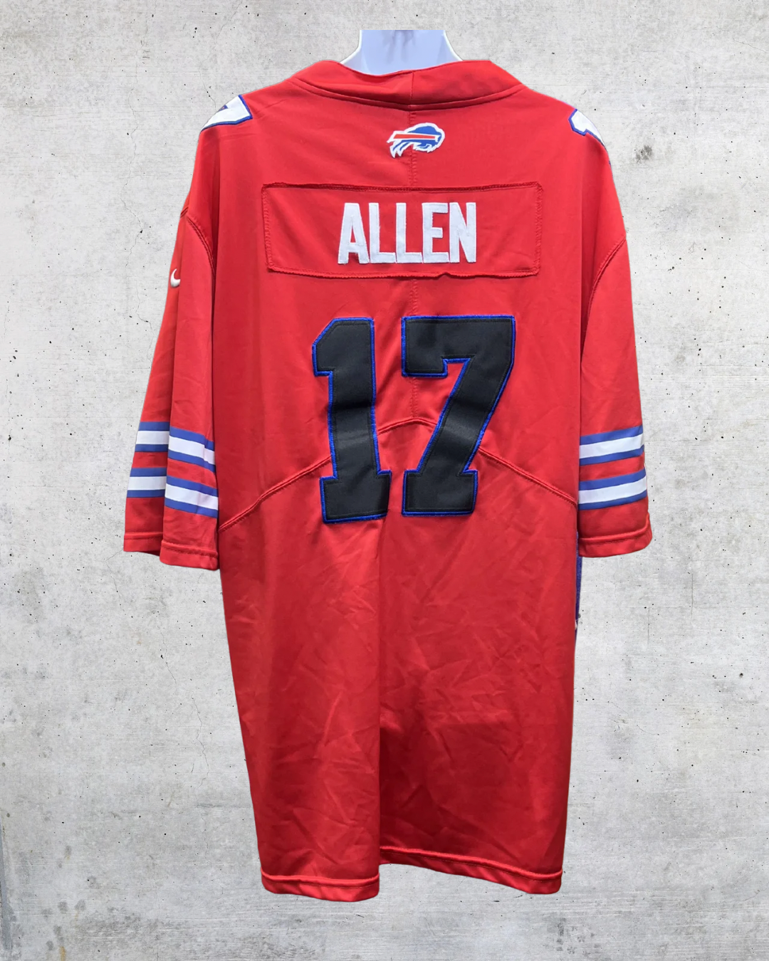 Nike Buffalo Bills Josh Allen #17 Alternate Red NFL Jersey |- XXL