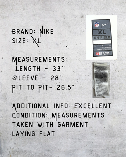 Nike Buffalo Bills Blank White NFL On Field Jersey - XL