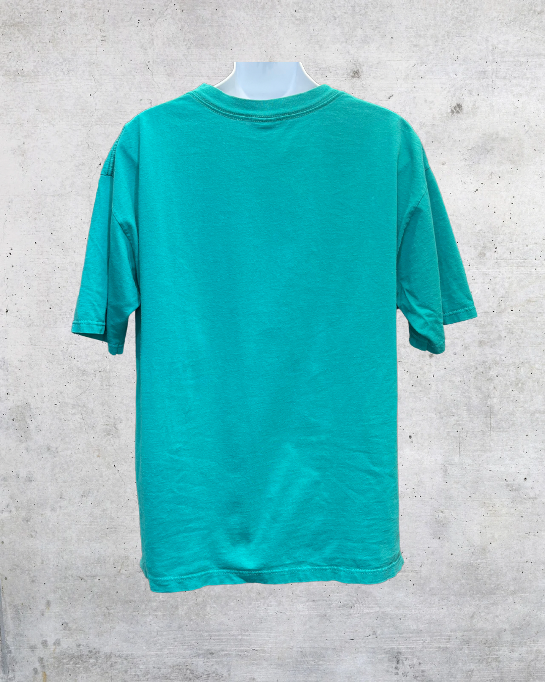 Vintage 90s CHIC Teal Green Made in USA Tee - Large