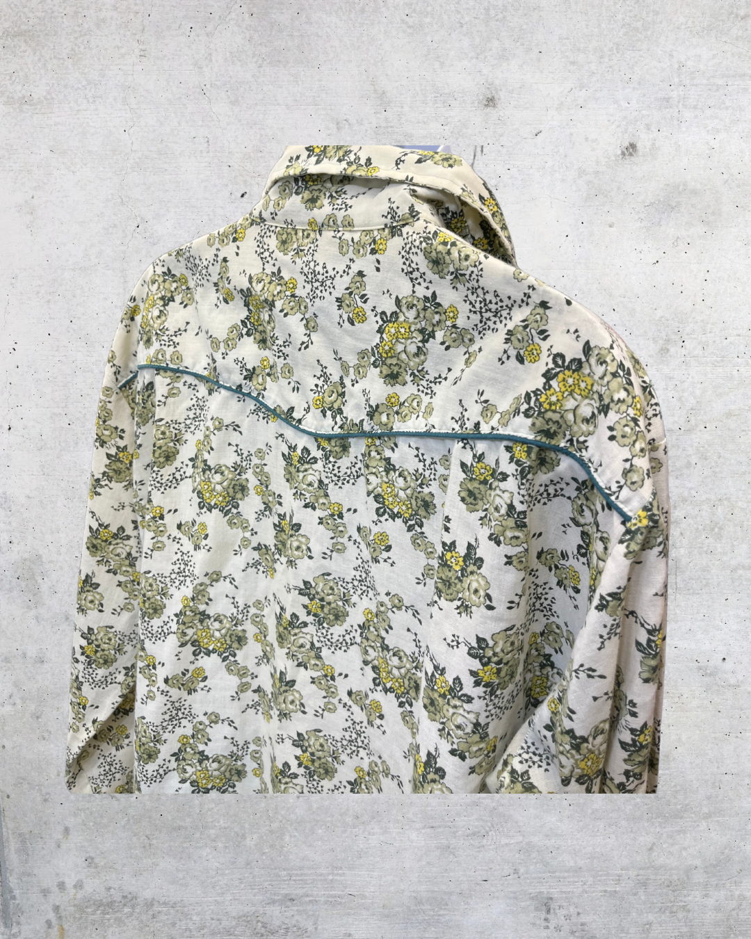 Vintage 70s Wrangler Floral Western Shirt – XL