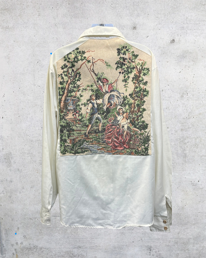 Vintage 70s Kennington Tapestry Western Shirt – XL